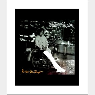 Whitney Houston Vintage I'm Your Baby Tonight Posters and Art